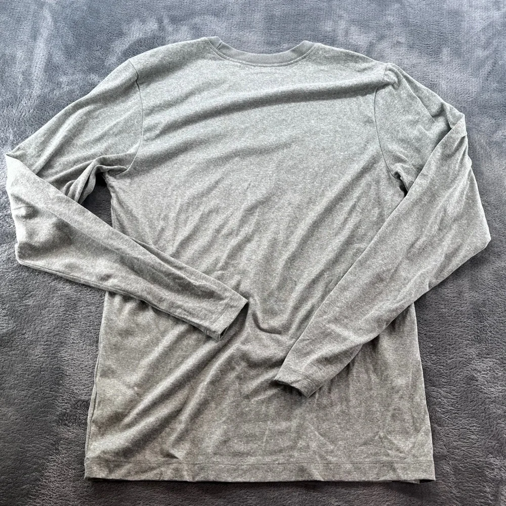 Nike USCGA Coast Guard Academy Dri-FIT Legend LS Tee Gray Mens S M22284
